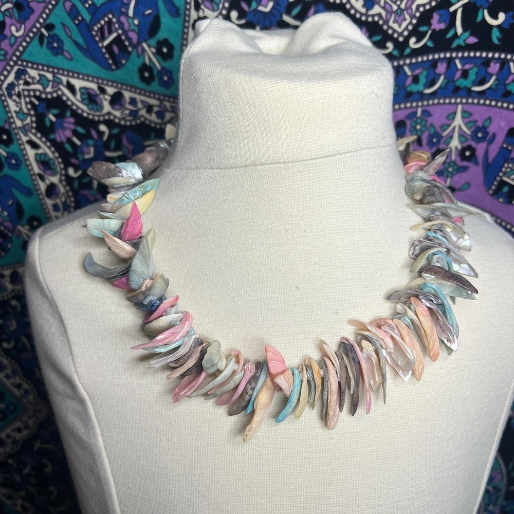 Pastel Shell Necklace